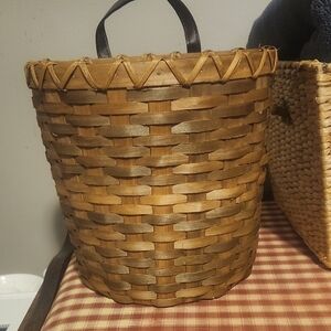 Woven Basket with Handle